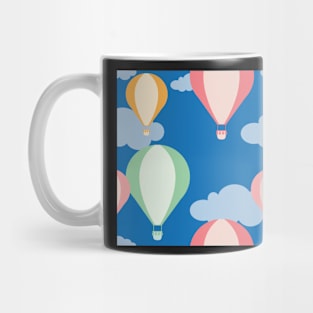 Hot Air Balloon Sky Pattern Mug